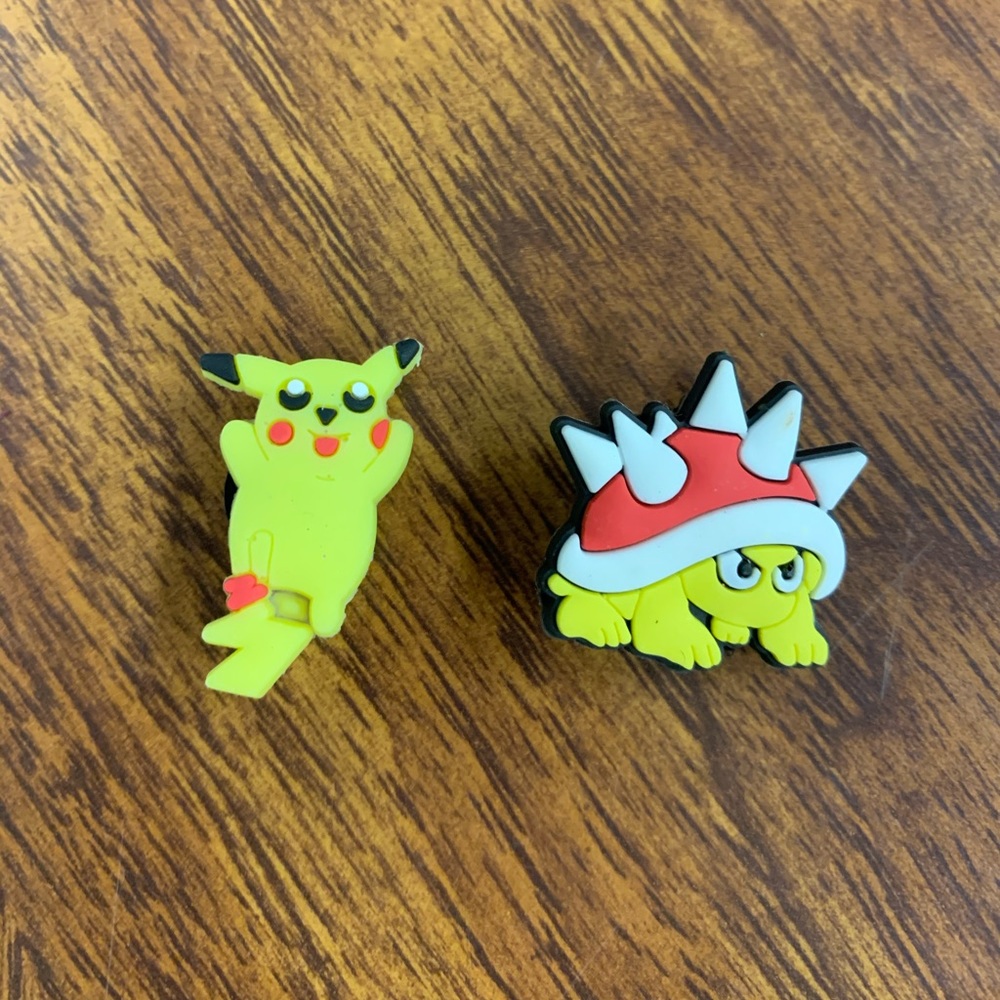 NWT Pokémon Jibitz/Croc charms